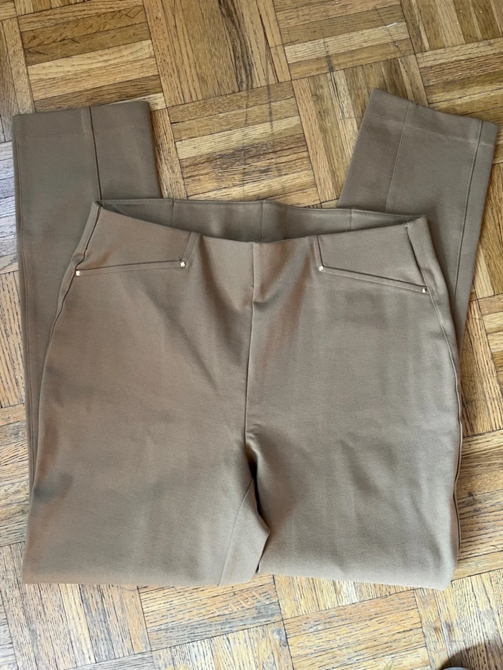 Rafaella Tan Pull-On Comfort Pants